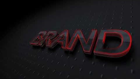 2201  - 3D Neon Light Sign Logo Reveal opener intro animaiton