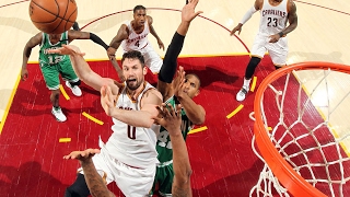 ‘Keep fighting’: Kevin Love and Tristan Thompson on Game 4 comeback and heading back to Boston
