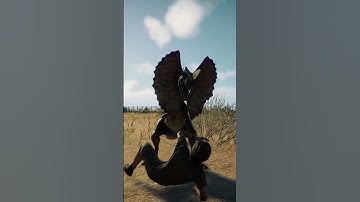 Humans are prey to the Dilophosaurus : Jurassic World Evolution 2 #shorts