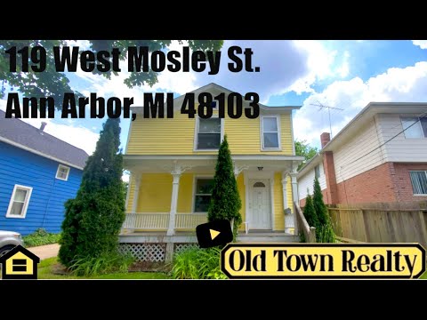 119 West Mosley, Ann Arbor, MI home video tour