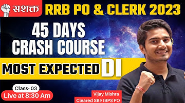 DI Class-03 | Data Interpretation | DI Sets Bank Exams 2024 | Maths by Vijay Mishra