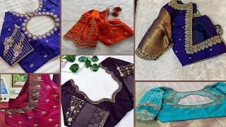 New And Exclusive Maggam Work Blouse Designs | 100+ Aari Work Blouse Varieties | Designer Blouse 🤩 screenshot 2