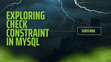 "Mastering MySQL Check Constraints: Ensuring Data Integrity and Validity in Your Database"