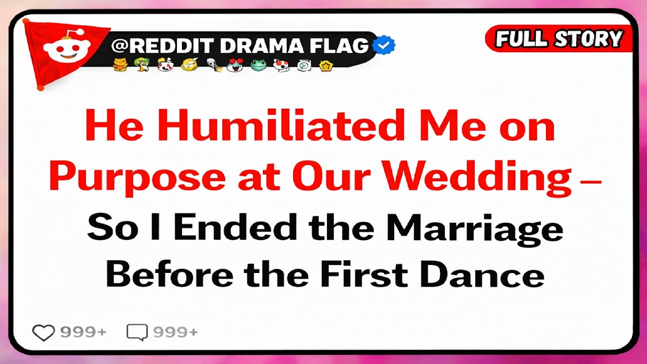 My Husband Used Our Wedding as a Stage to Break Me - I Took the Mic and Destroyed the Script