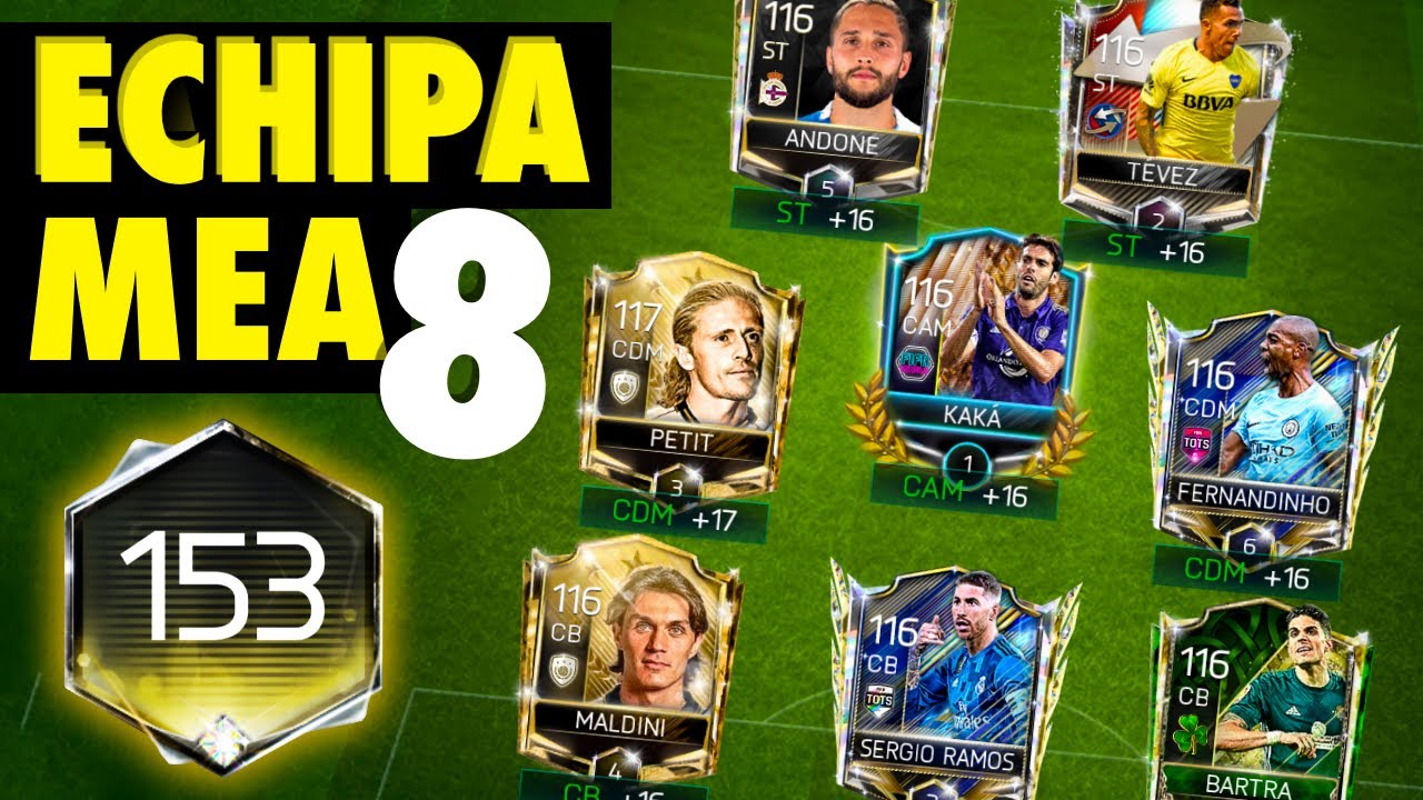 ECHIPA MEA #8 - Formație Nouă - FIFA Mobile