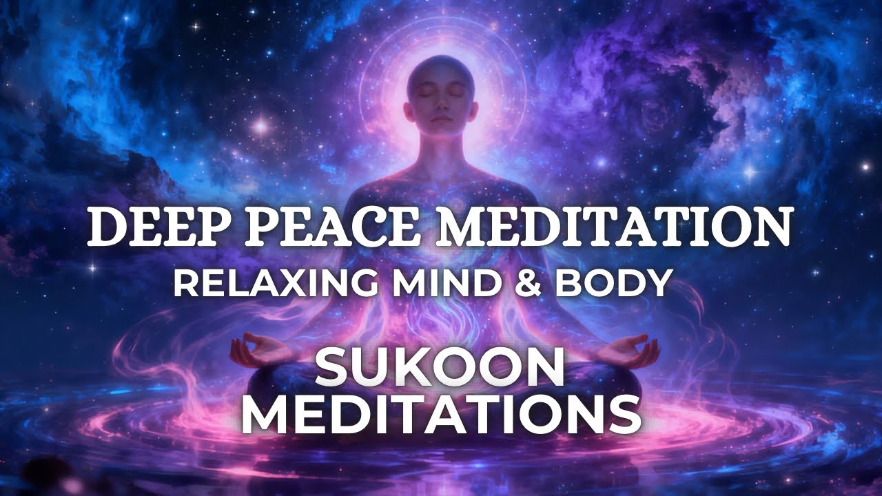 Deep Peace Meditation | Piano & Flute Healing Music for Inner Calm ...