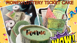 How to create a MONEY/LOTTERY BIRTHDAY CAKE screenshot 1
