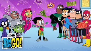 It's a Justice League Halloween! | Teen Titans Go! | Cartoon Network