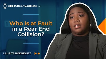 Who Is at Fault in a Rear-End Collision?