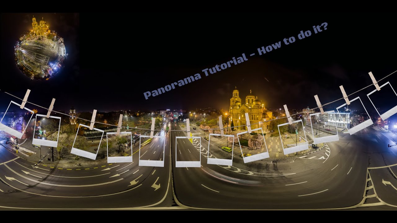 Panorama Tutorial - Windows ICE horizontal panorama
