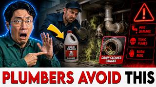 Why Plumbers Never Use Chemical Drain Cleaners