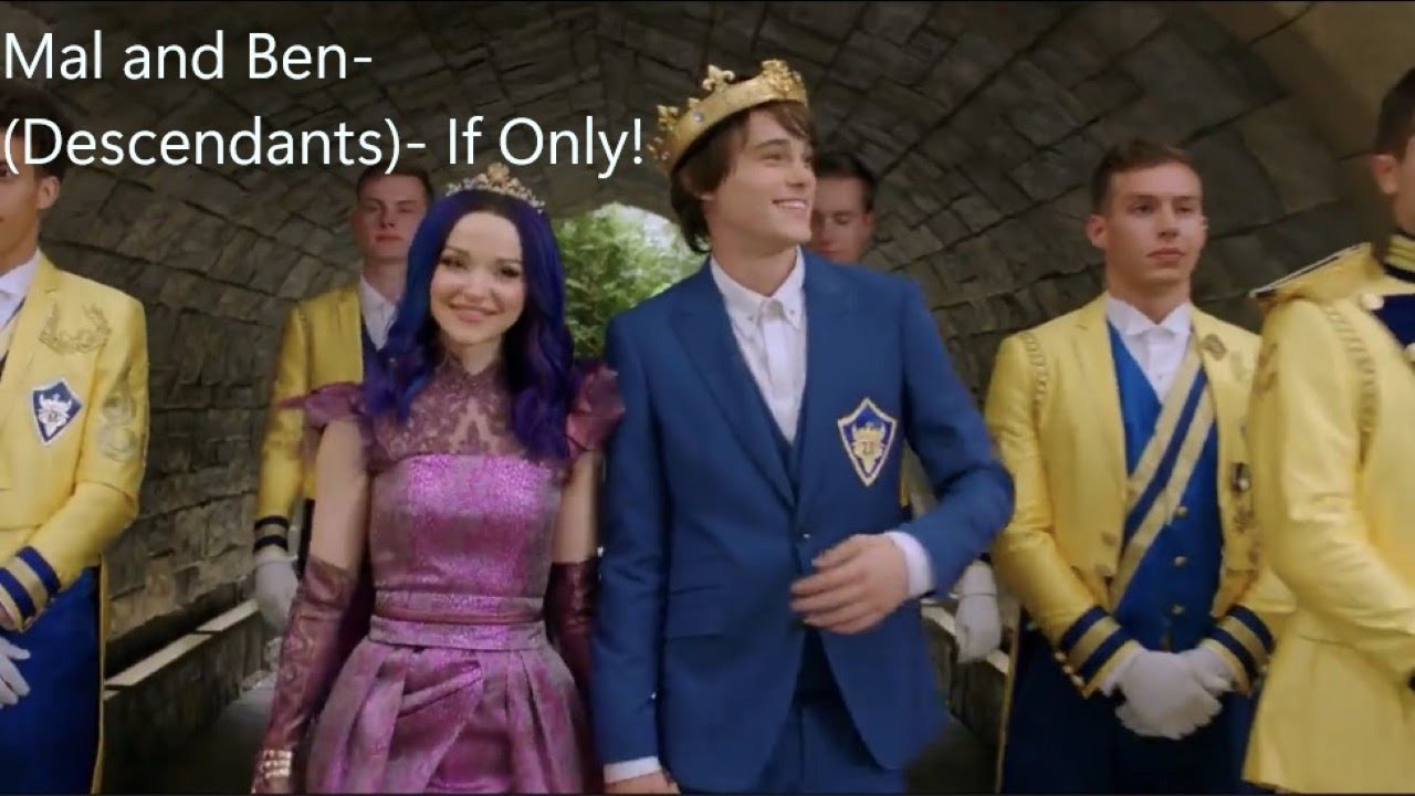 Mal and Ben- (Descendants)- If Only