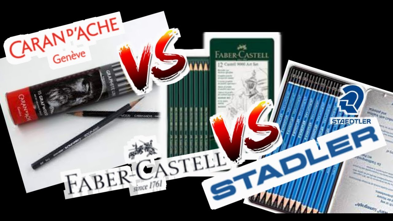 Mejores marcas de lápices para dibujar!!!