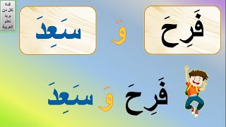تعليم قراءة الكلمات العربية للأطفال | تعليم الطفل القراءة | تعليم القراءة العربية للاطفال