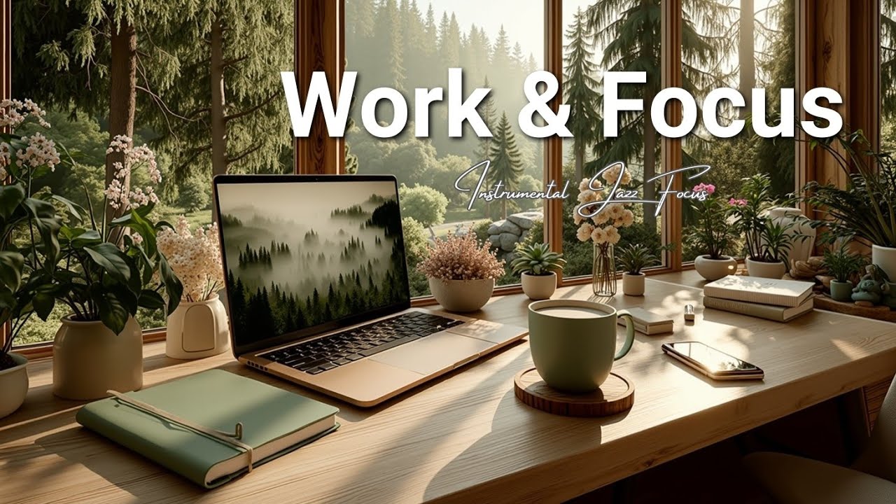 Нежная босса-нова гитара для работы ~ Инструментальный джаз для концентрации 🎧