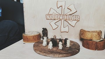 Playing #Brandubh the board game^