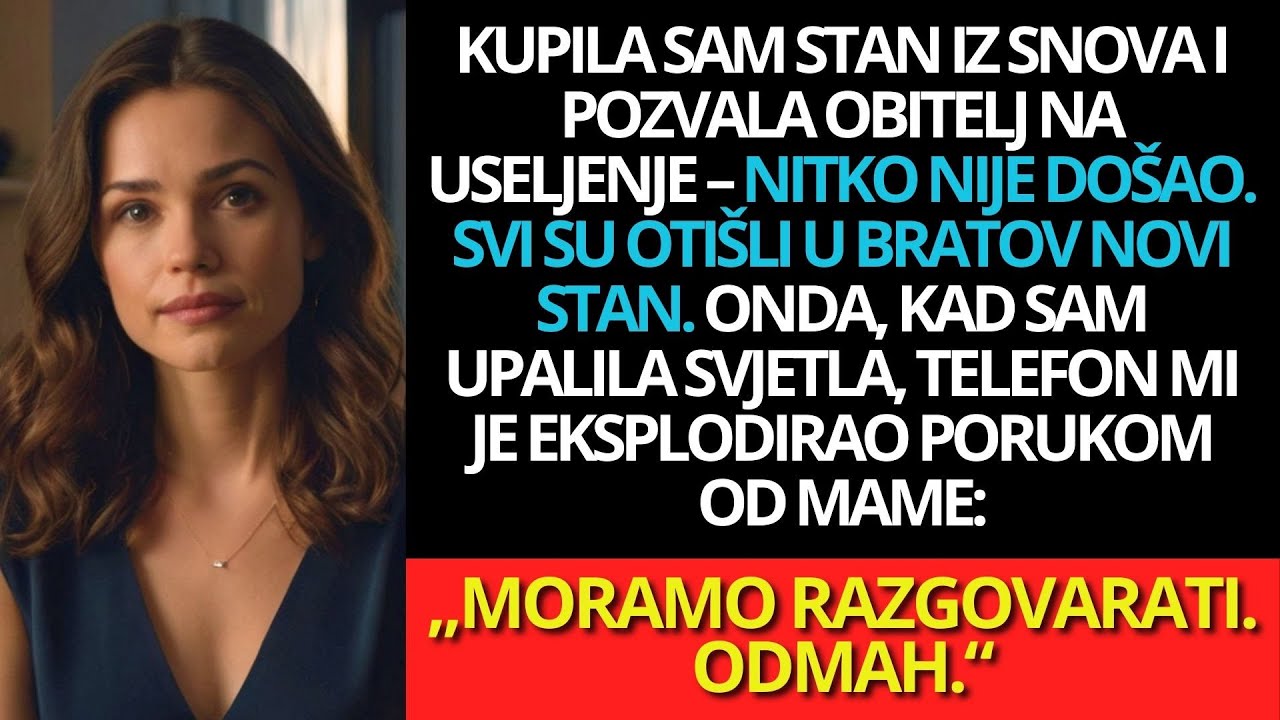 Kupila sam stan iz snova i pozvala obitelj na useljenje – ali nitko nije došao.