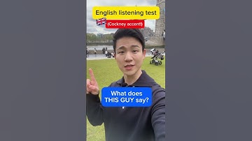 The Cockney accent is CRAZY! #britishaccent #cockneyaccent #learnenglish