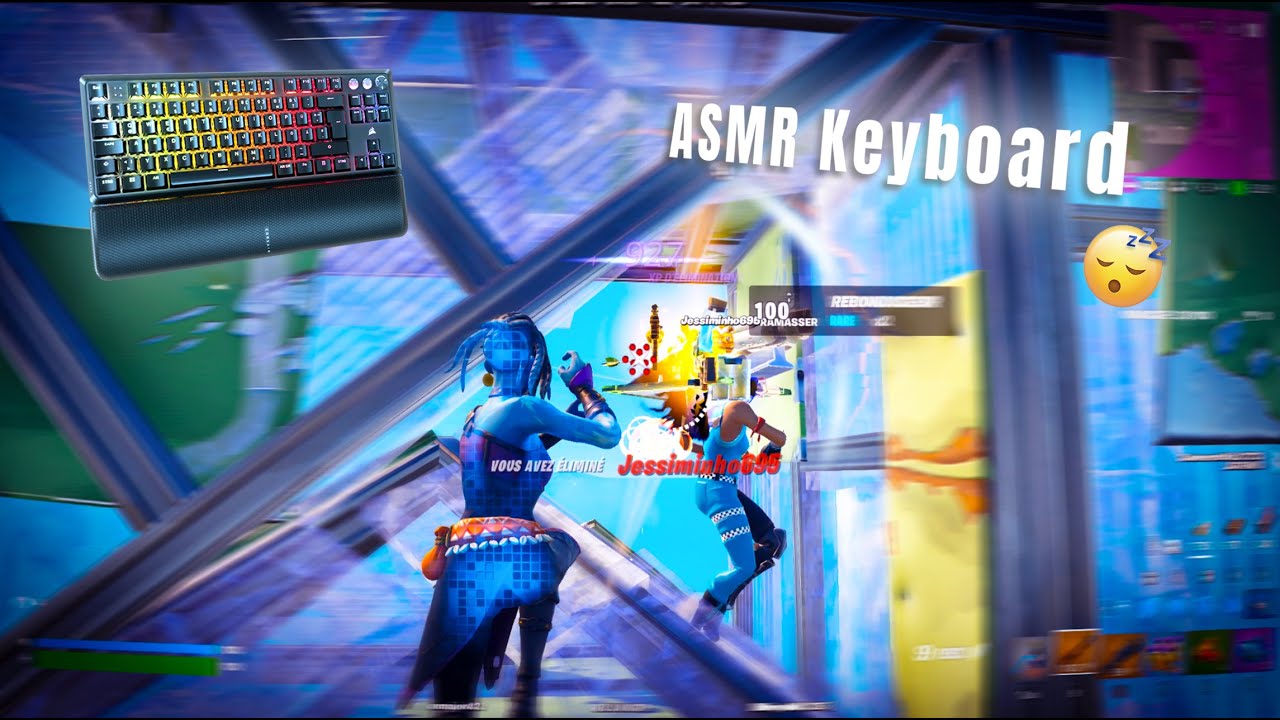 ASMR Keyboard Sounds | Tilted Zone Wars ( Relaxing Gameplay ) 4K 120FPS