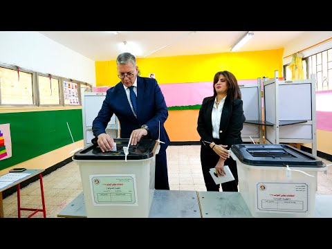 وزير البترول يدلى بصوته فى إنتخابات مجلس النواب ٢٠٢٥