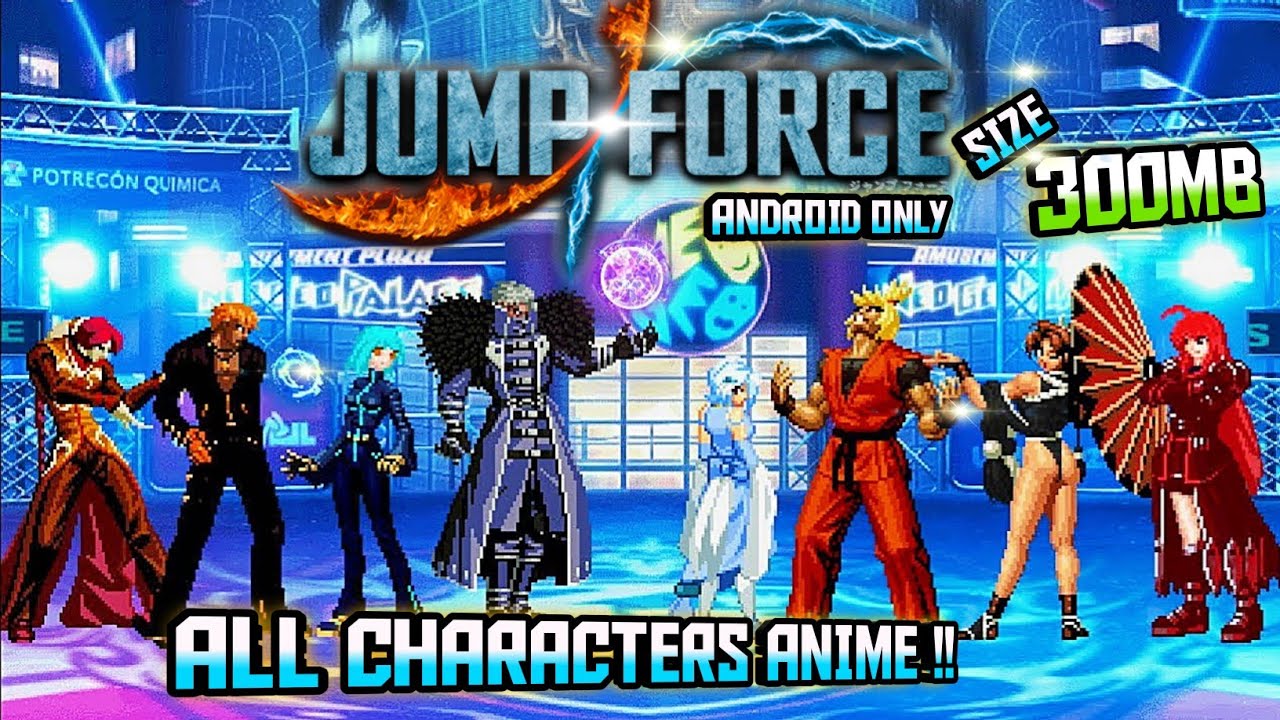 Download JUMP FORCE Mugen APK For Android -  ALL Characters ANIME 2022 [Size 300MB]