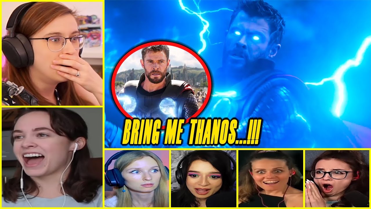 Reactors Reaction To Thor Arrives In Wakanda Scene | Avengers: Infinity War | Mapkrish