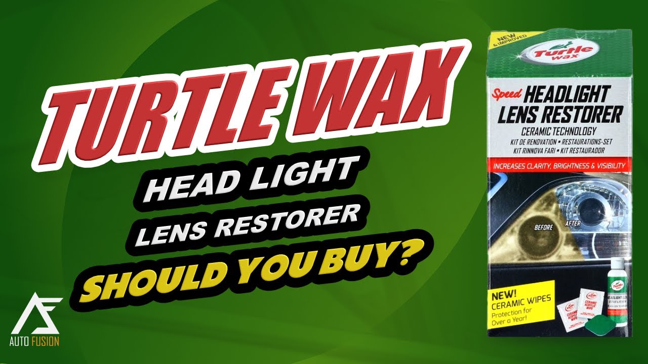 Turtle Wax Headlight Lens Restorer Kit