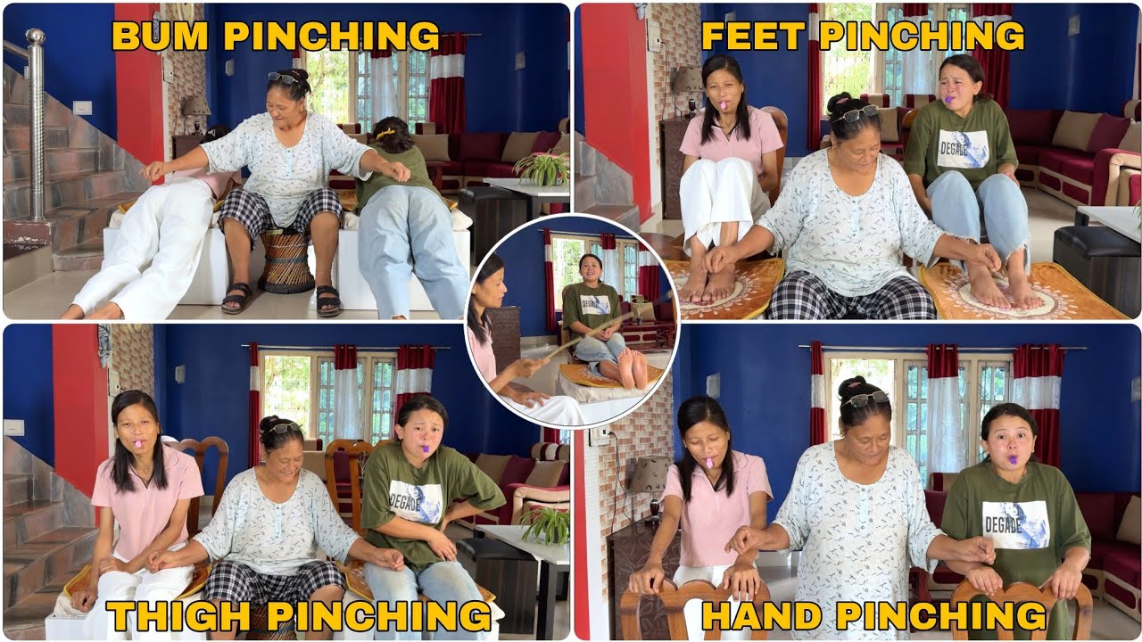 Ущипнуть Гамез / Ущипнуть ягодицы и бёдра / Смешное видео / Priyasheetalgamez