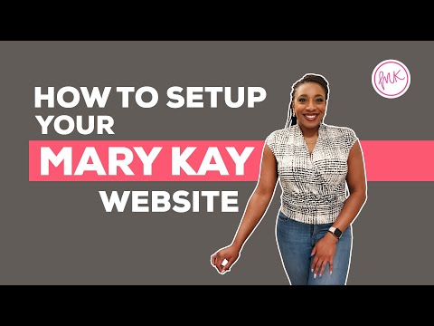 How to Set Up your Mary Kay Website!!! Step-by-Step Tutorial