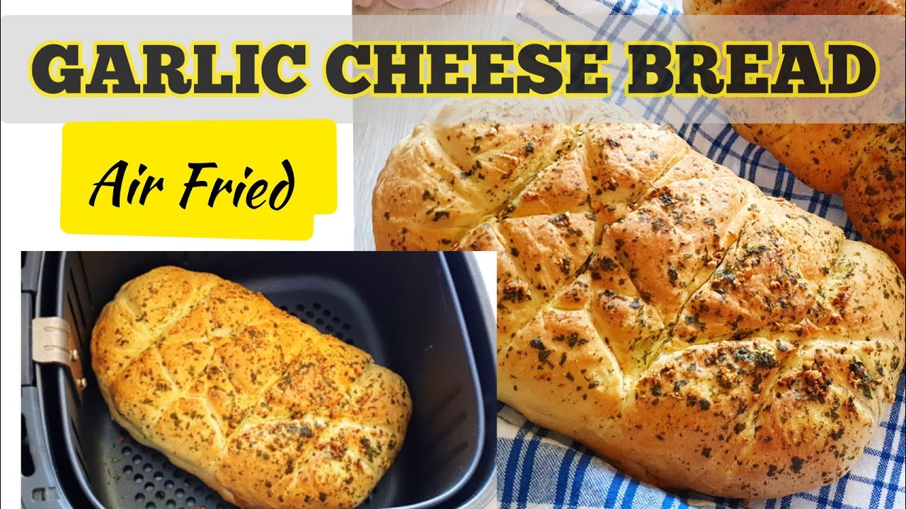 Air fried Garlic Cheese Bread !How to Air fry Cheesy Garlic Bread Easy! Air Fryer Bread from