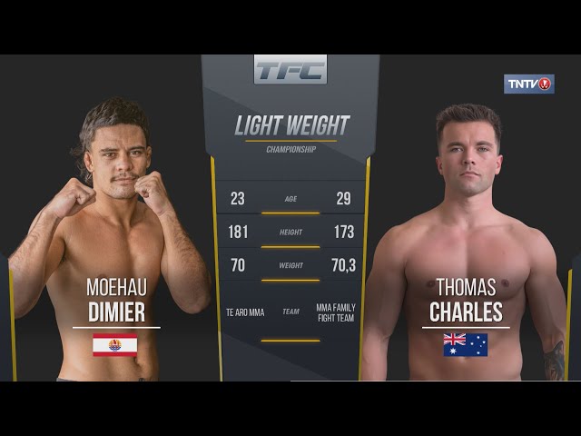 Moehau DIMIER vs Thomas CHARLES (Tahiti Fighting Championship : Challenger Series) class=