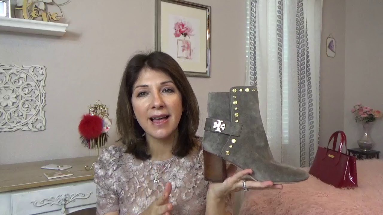 TORY BURCH BOOTS UNBOXING!! 2019 - YouTube