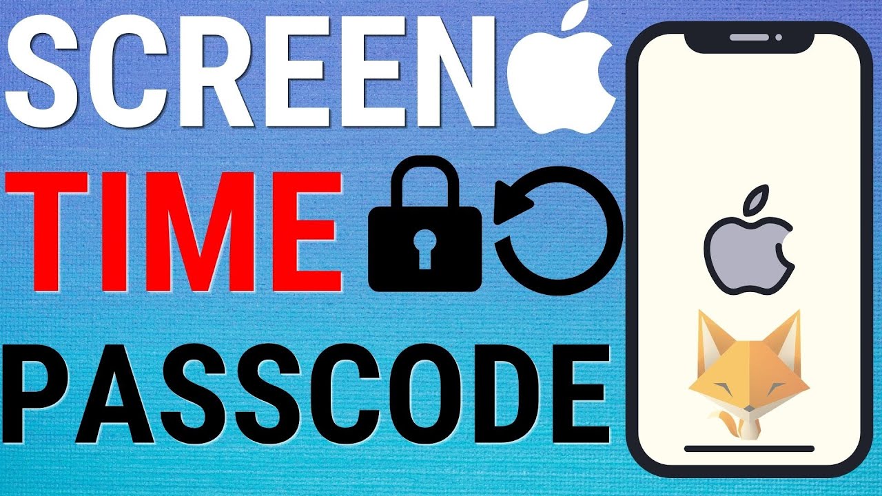 how-to-reset-screen-time-password-when-you-have-forgotten-it-youtube