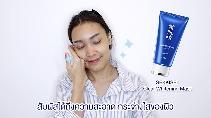 Kose sekkisei clear whitening mask review năm 2024