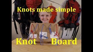 Famous Knots made simple: Knot board - Cubscout Eric Profile
