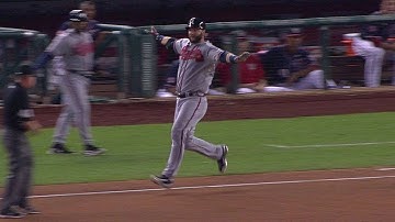 ATL@WSH: Pierzynski plates a run with milestone hit