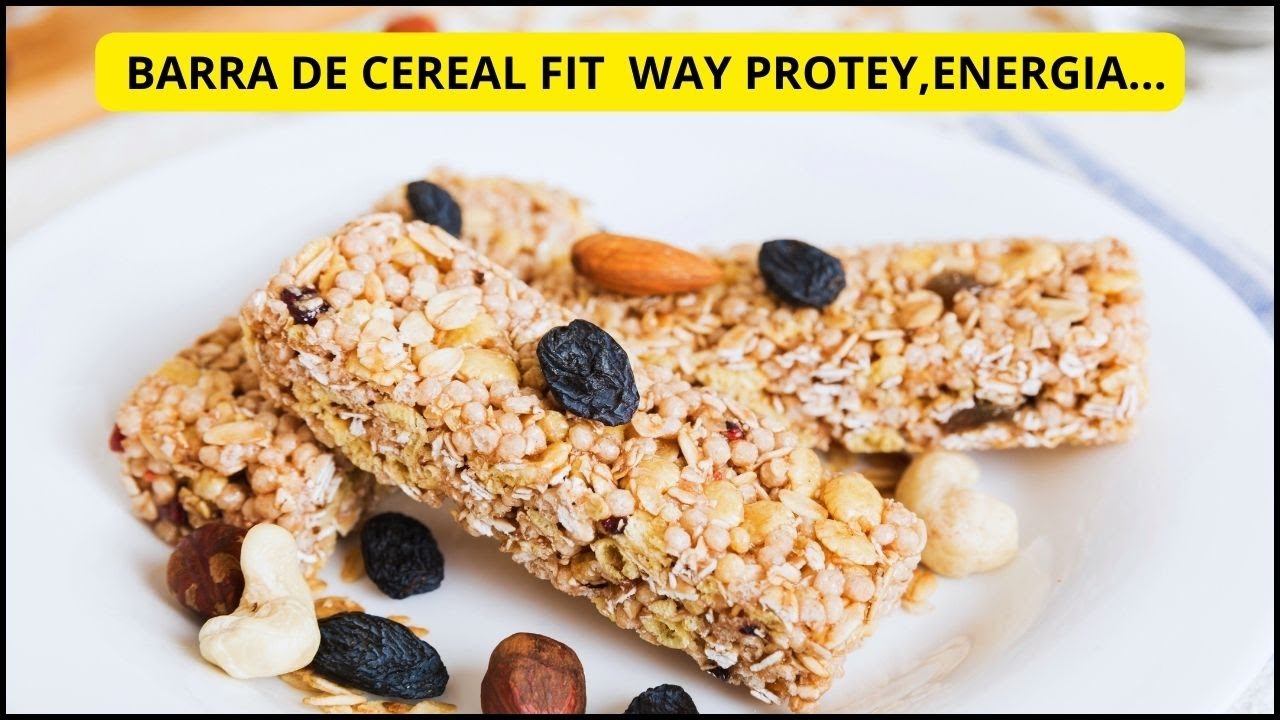 COMO FAZER BARRA DE CEREAL FIT , SAUDAVEL, EMAGRECI, DA ENERGIA -MELHOR ...