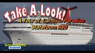 A Tour Of Carnival Paradise Interior Stateroom R90 In Less Than 3 Minutes.