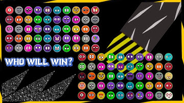 100 NUMBERBLOCKS Marble Race In Algodoo - Who will Be The CHAMPION??