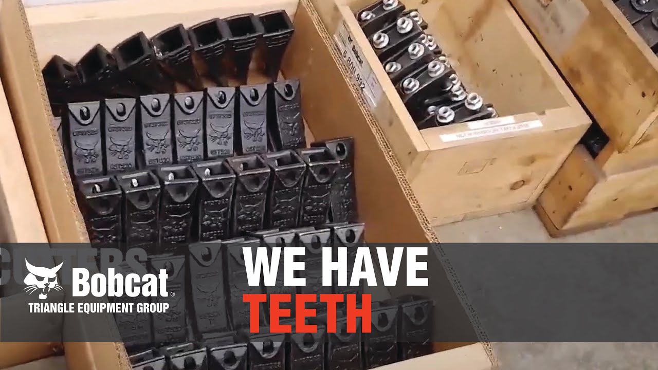 Sharpen your Bobcat equipment's bite!