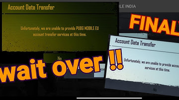 Unfortunately we are not able to provide PUBG MOBILE EU account transfer service at this time FINAL