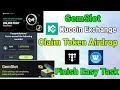 Kucoin exchange new offer New exchange airdrop Gemslot complete task and claim free token airdrop