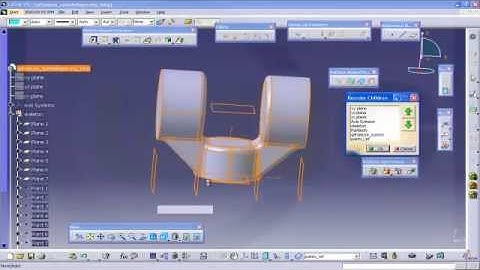 Gehauese Spindellagerung part 1- Catia v5  Methodik Training  - Multibody - Skeleton