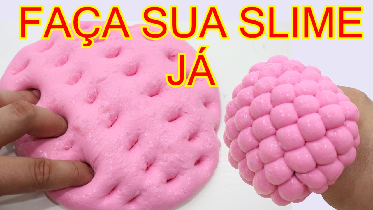 Receita slime, amoeba em Americana, SP