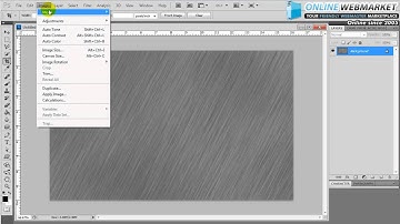 Photoshop Tutorial: Brushed Metal