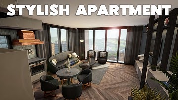 Stylish City Apartment in San Myshuno | No CC | ASMR Sims 4 Speed Build
