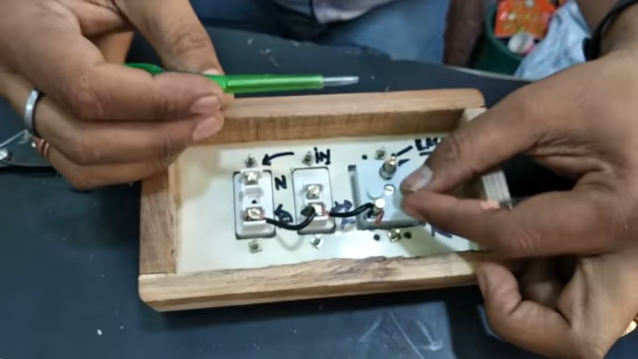 How to make an electric Extension board at home. YouTube