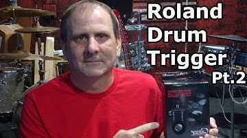 Roland Acoustic Drum Trigger Dual RT-30HR Part 2