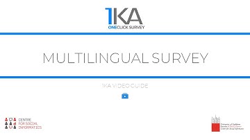 Multilingual Survey