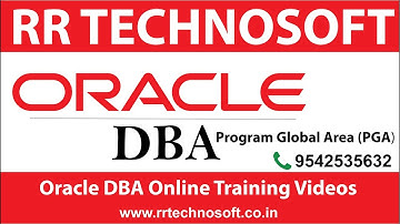 Program Global Area PGA | Oracle DBA Tutorials for the Beginners | RR TECHNOSOFT